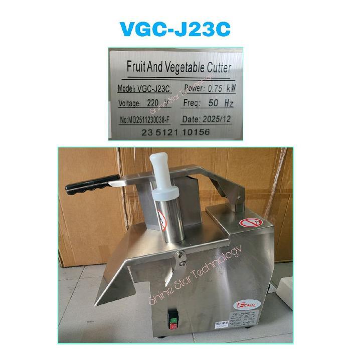 Fomac Multi Purpose Vegetable Cutter Machine VGC-J23A VGC-J23B VGC-J23C Mesin Pemotong Sayur utk Iri