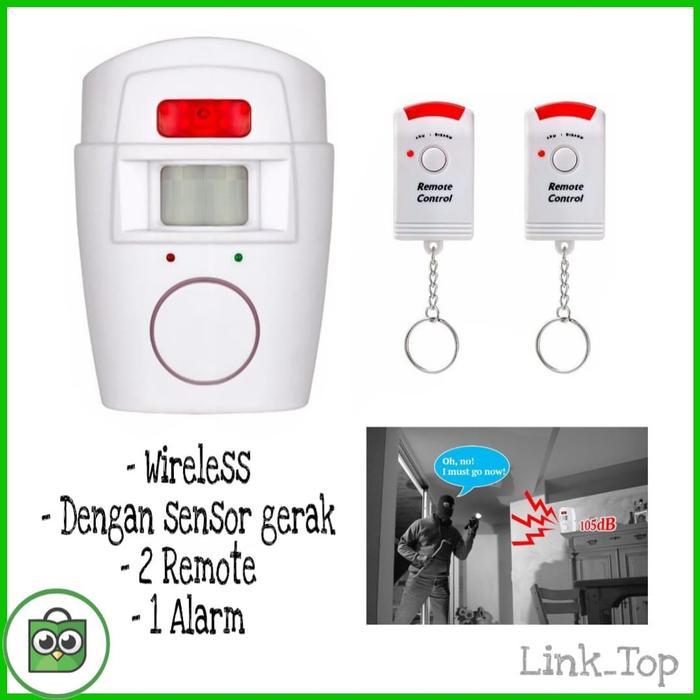 Alarm Anti Maling Dengan Sensor Gerak *