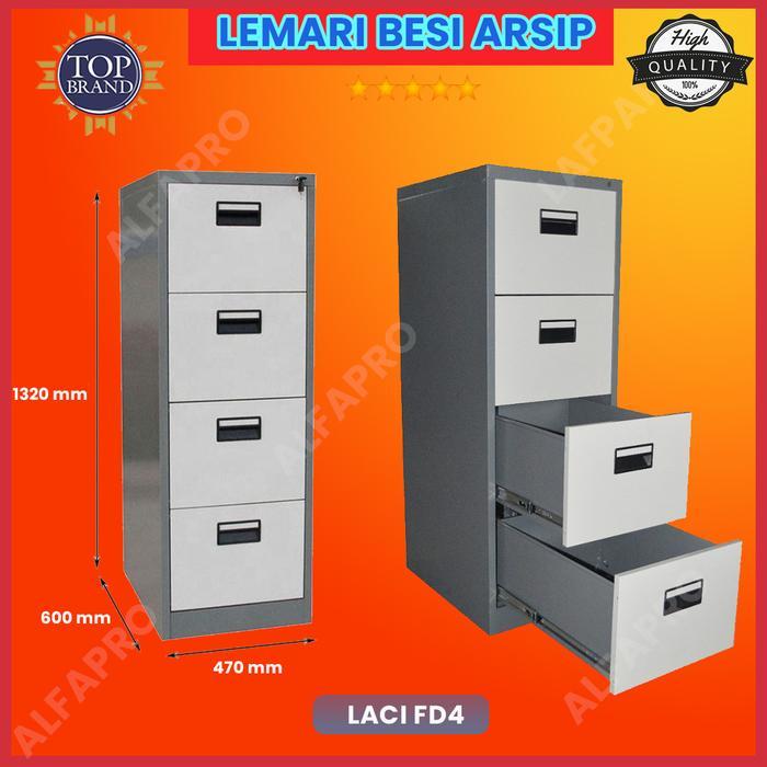 Filling Cabinet 4 Laci Filling Cabinet Besi 4 Susun Lemari Cabinet