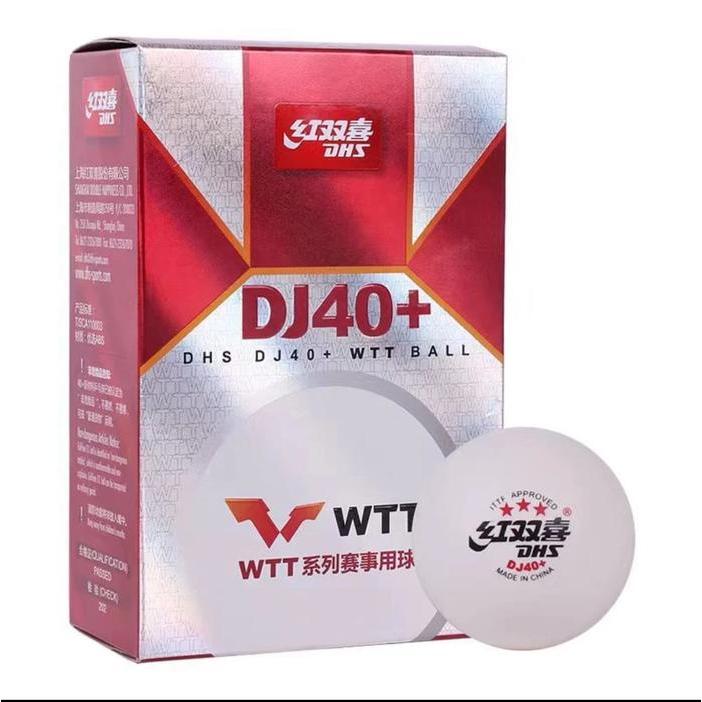 Bola pingpong DHS WTT bintang 3 ori