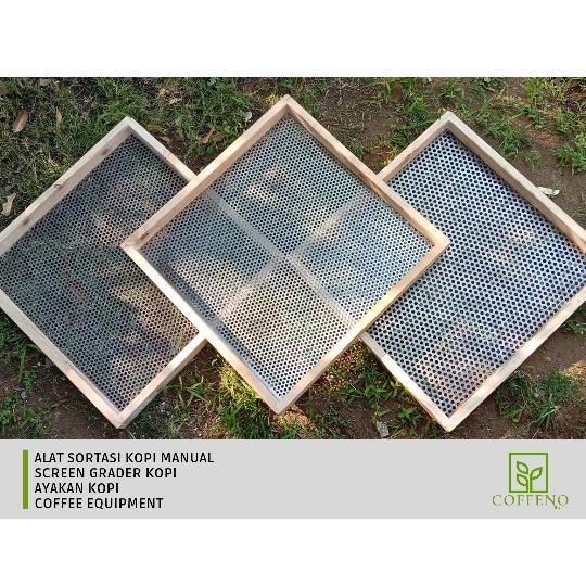 ALAT SORTASI KOPI MANUAL/SCREEN GRADER/AYAKAN KOPI