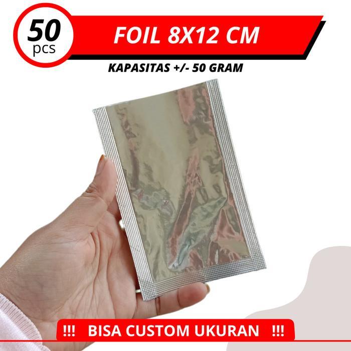 SACHET 8 X 12 - SILVER POUCH - SILVER POUCH ONLINE - SILVER POUCH FOOD