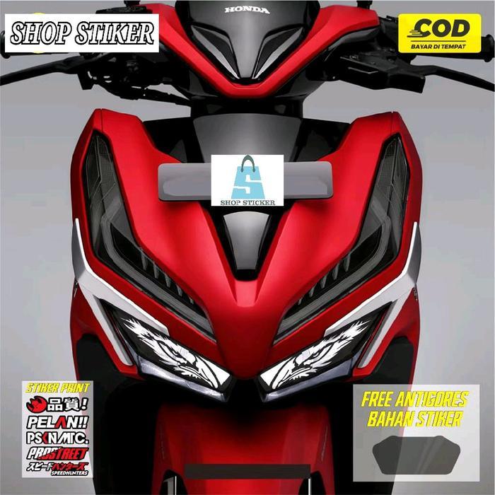 STIKER LAMPU VARIO 125 150 NEW/STIKER LAMPU VARIO POLOS MOTORCYCLE