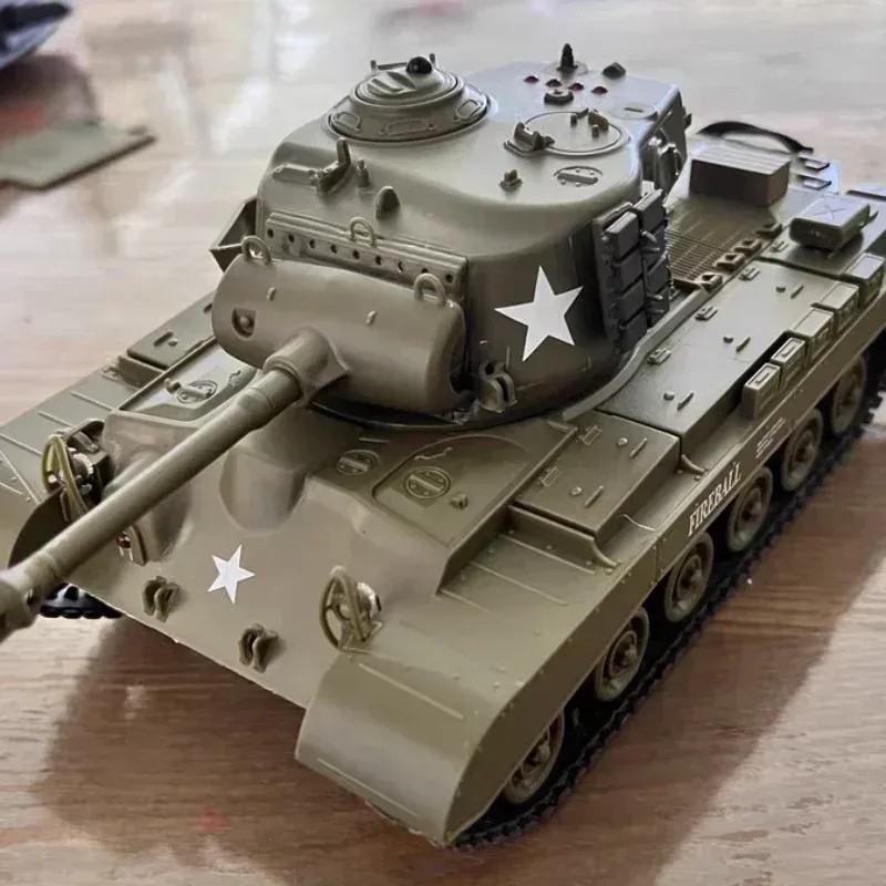 Rc Henglong 1/30 Tanks,sherman Vs Pershing Infrared Battle Tanks