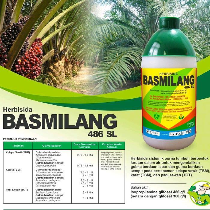 Racun Rumput Basmilang 1 Liter - Pembasmi Rumput Berkualitas Tinggi Tbk