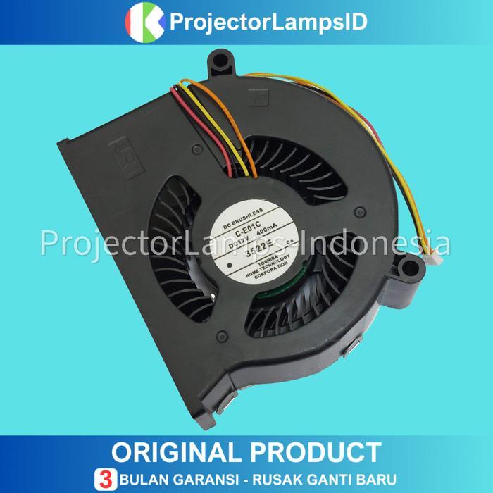 Terlaris Fan Blower Kipas Keong Projector Proyektor Epson C-E01C 400Ma Eb-1750 Eb-1751 Eb-1760W