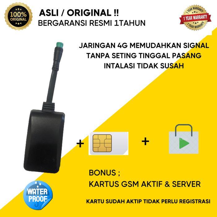 GPS Tracker Motor Tinggal Pasang Server Lifetime GX-03 Jaringan 4G