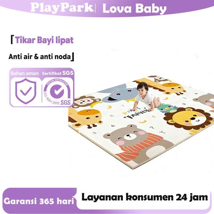 Terlaris Tikar Bayi lipat merangkak Waterproof lantai Tikar lantai anak Playmat Bayi Matras Bayi