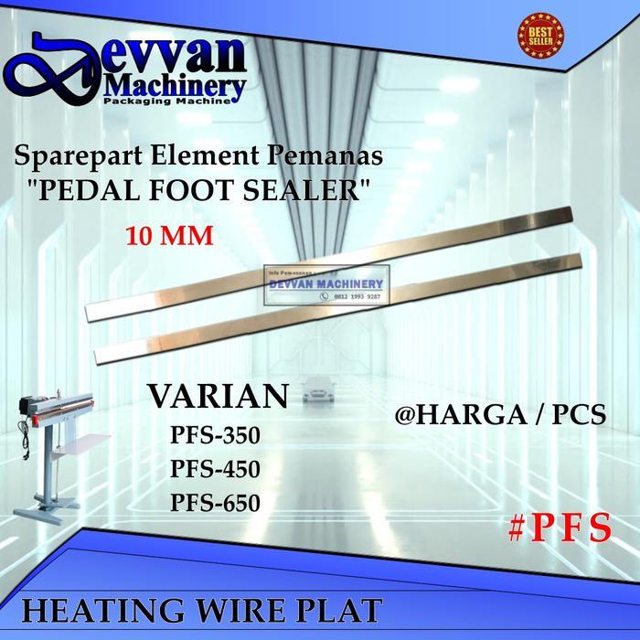 PLAT PEMANAS PFS-350 450 650 / ELEMENT PLAT PEMANAS PEDAL FOOD SEALE SEALER VACUUM