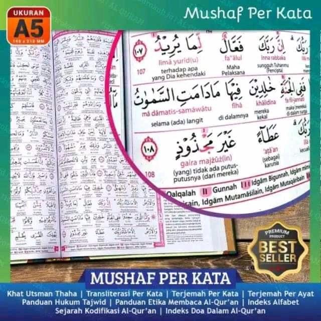 Al Quran Al Khobir A5 Terjemah Translit-Al Quran Al Khobir Terjemah Super Sale
