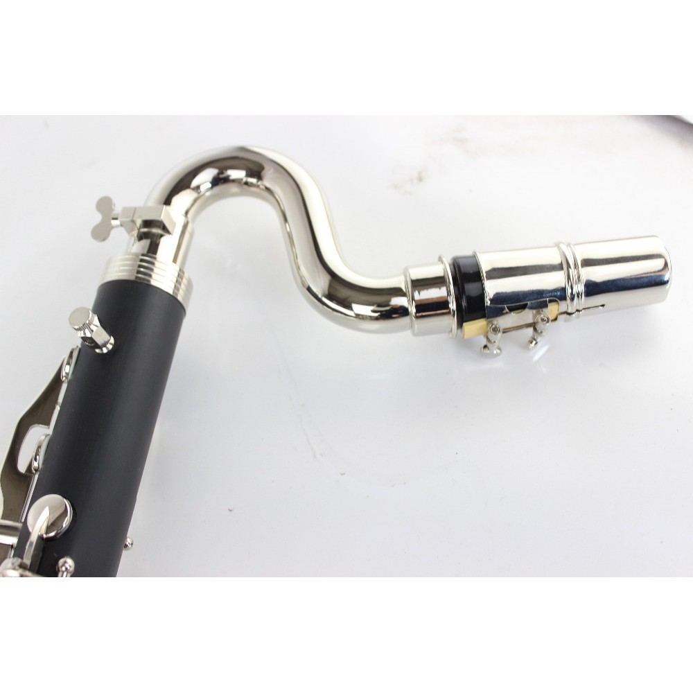 Buffet Bass Clarinet Professional Bb Clarinet Drop B Tuning Black Tube Clarinet Silvering Keys
