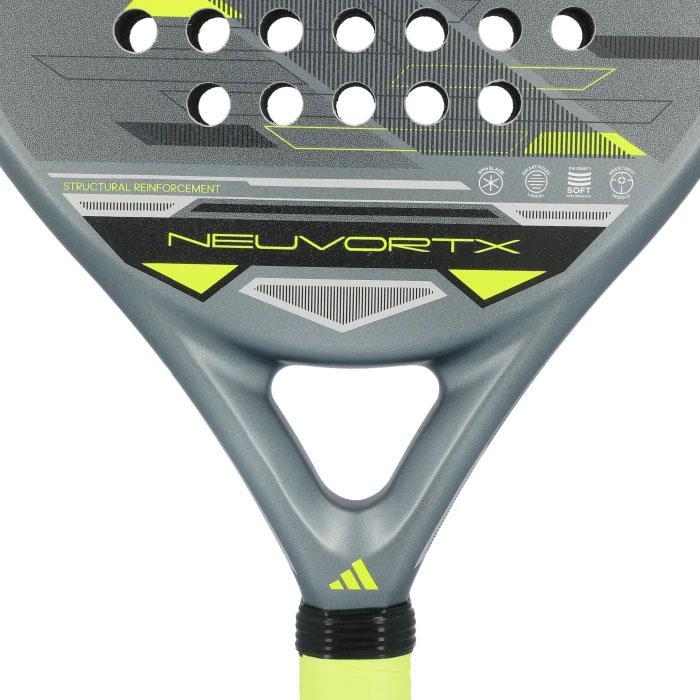 Primeroses - Adidas Neuvor Tx Black Yellow Padel Racket / Raket Padel - Original 100% Tbk