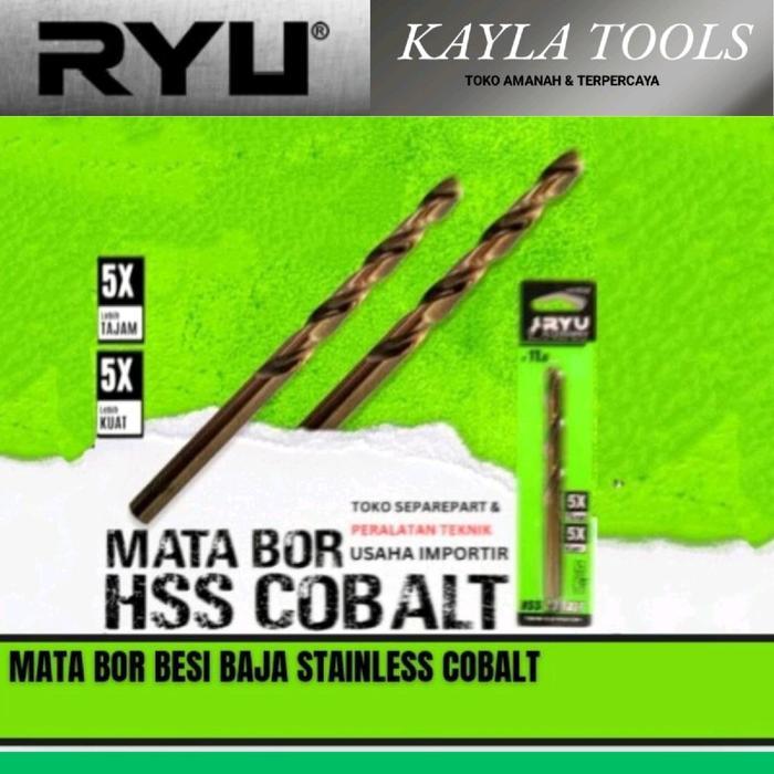 RYU BY TEKIRO MATA BOR BESI COBALT (Kayu/Stainless/Besi/Alumunium)