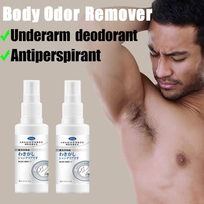 Antiperspirant ketiak Penghilang bau ketiak Deodorant spray Bau badan hilang permanen Menghilangkan