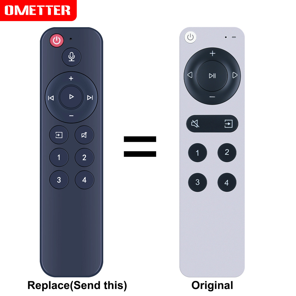 New Voice Remote Control For WiiM Mini Pro Plus AirPlay 2 Receiver Audio Streamer