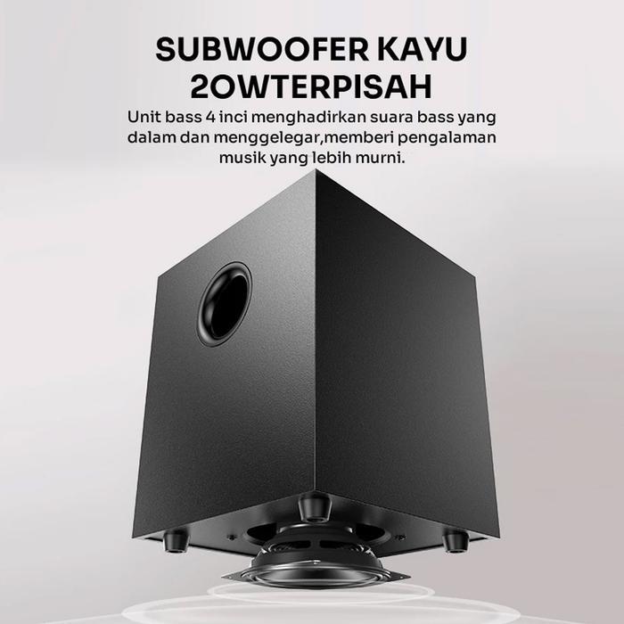 Speaker Bluetooth Robot RB690 Soundbar Home Theather Wireless Gang Soundbar Speaker Subwoofer