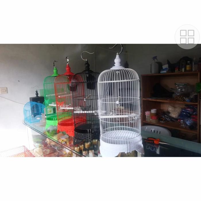 Sangkar Burung Bulat Besi (Import) Pasti Murah