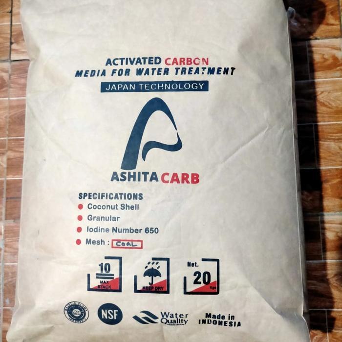 Karbon Aktif / Activated Carbon / Arang Powder / Serbuk / Bubuk Batok Original