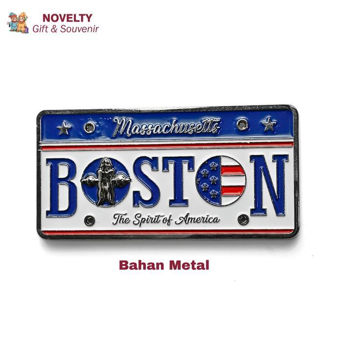 Souvenir Magnet Kulkas Boston Oleh Oleh Negara Amerika Usa Terpercaya