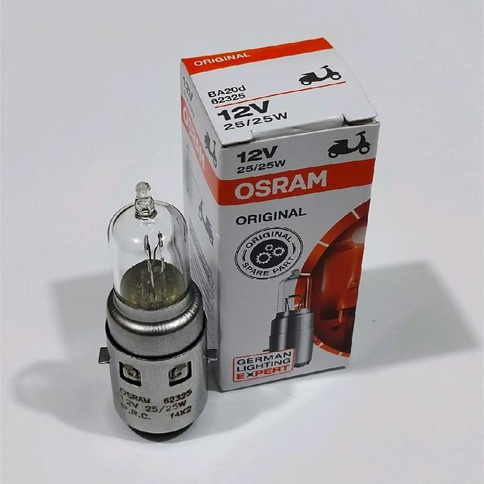 Lampu Bohlam Depan Halogen Motor Thunder/Vespa/Px Super Osram Original
