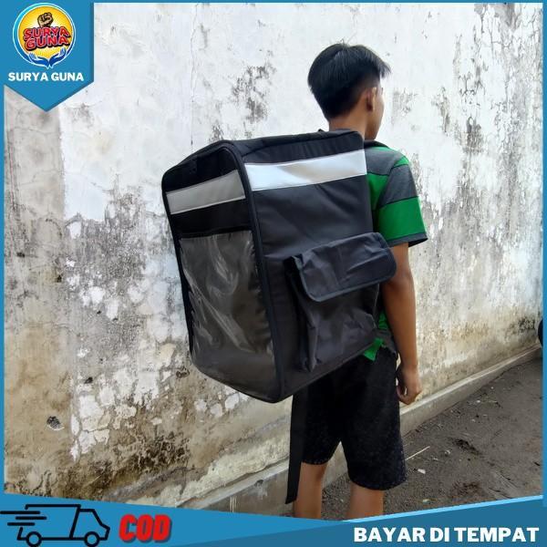 Tas Delivery Ransel Gendong Jok Motor Usaha Kurir Kirim Barang Tbk