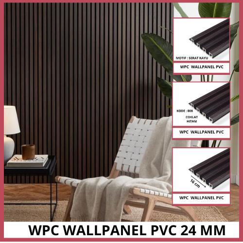 3M/2.9M/Wood Panel Wpc Kisi Kisi Kayu Wall Panel Pvc Motif Kayu Wallpanel Pvc 3D/ Wpc Wall Panel/Wpc