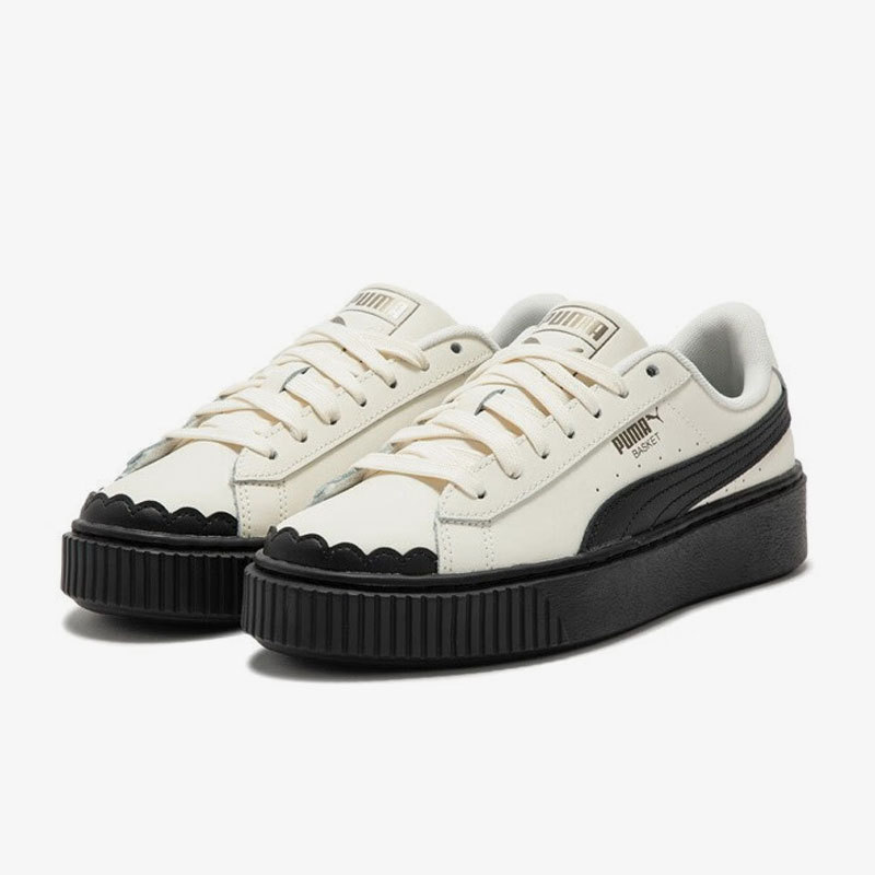 Puma Authentic Basket Platform Women's Retro Platform Sneakers 397250-01