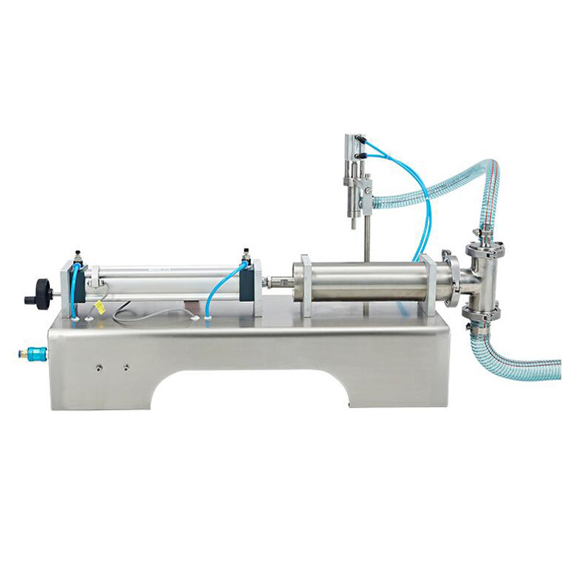 10ML-1000ML Pneumatic Liquid Filling Machine with Piezometer Commercial Automatic Bottle Filler for