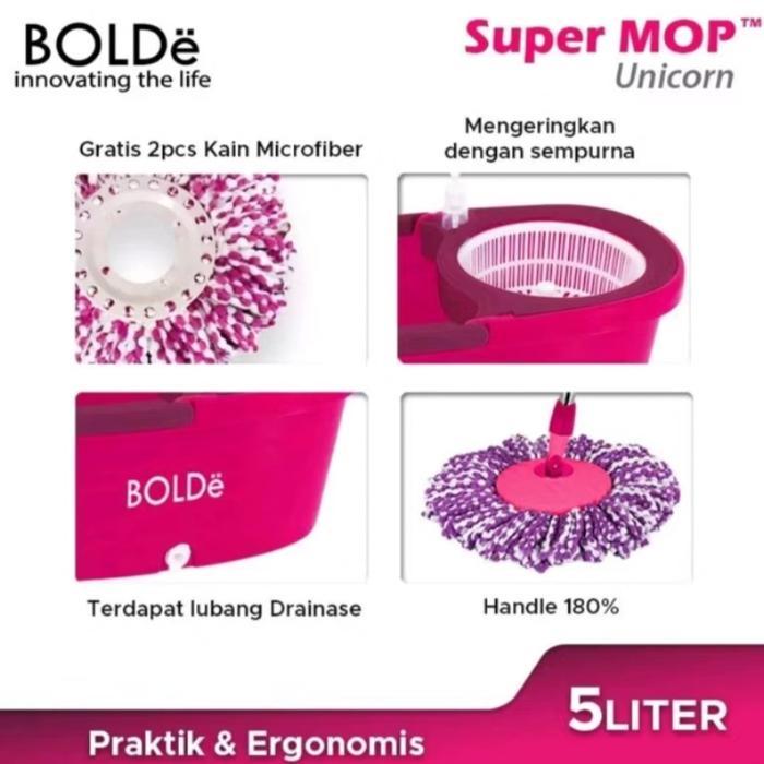 BOLDE ALAT PEL LANTAI SPIN MOP/PEL LANTAI SPIN MOP BOLDE