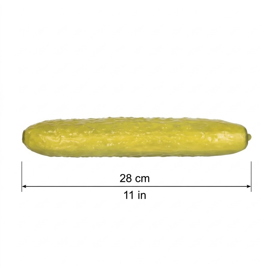 1PC Cucumber Shaped Squeezed Toy Creatively Gift For Kid Adult Sensory Playful Toy Realistic