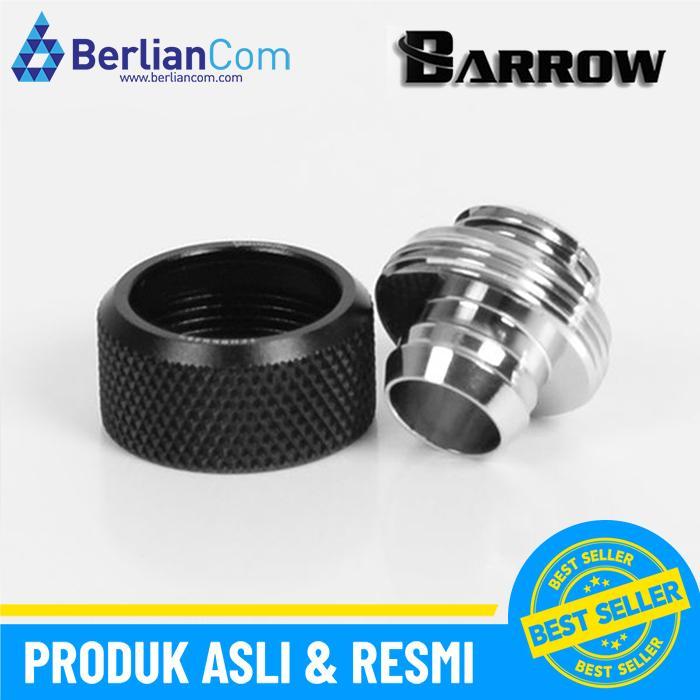 CUCI GUDANG BARROW TFHRKN38H COMPRESSION SOFT TUBING FITTING ID3/8 - OD5/8 BLACK COMPUTER CUSTOM