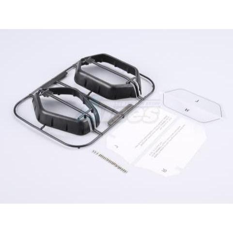 Killerbody Wheel Arches (Front & Rear) LC70 Body Conversion for TRX-4 RC 1/10