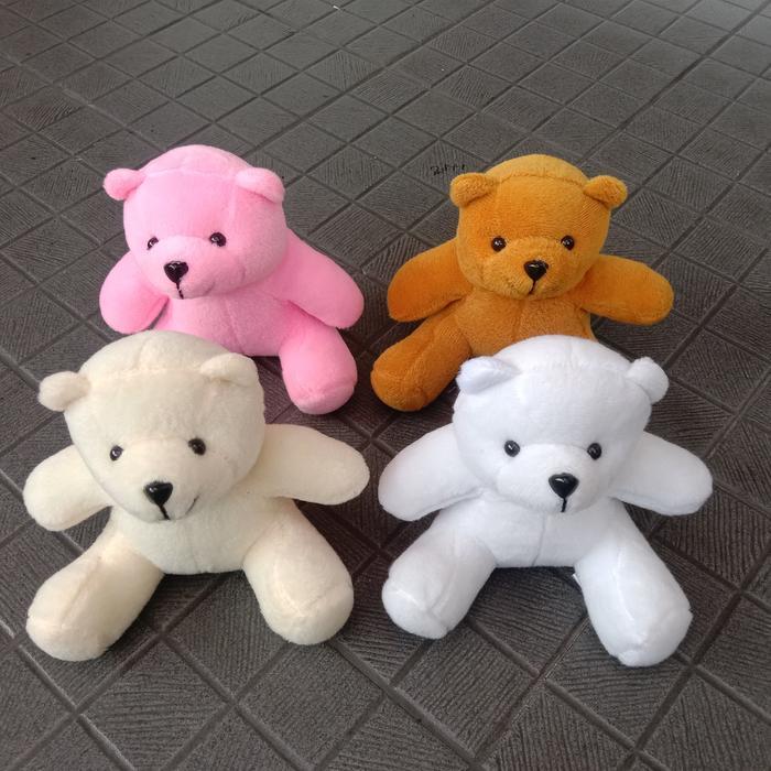 Boneka Teddy Bear Polosan 12-13cm