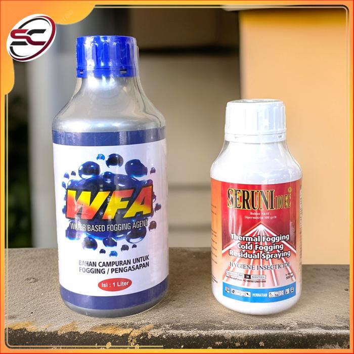FOGGING NYAMUK WFA + SERUNI PAKET HEMAT BASMI NYAMUK DBD