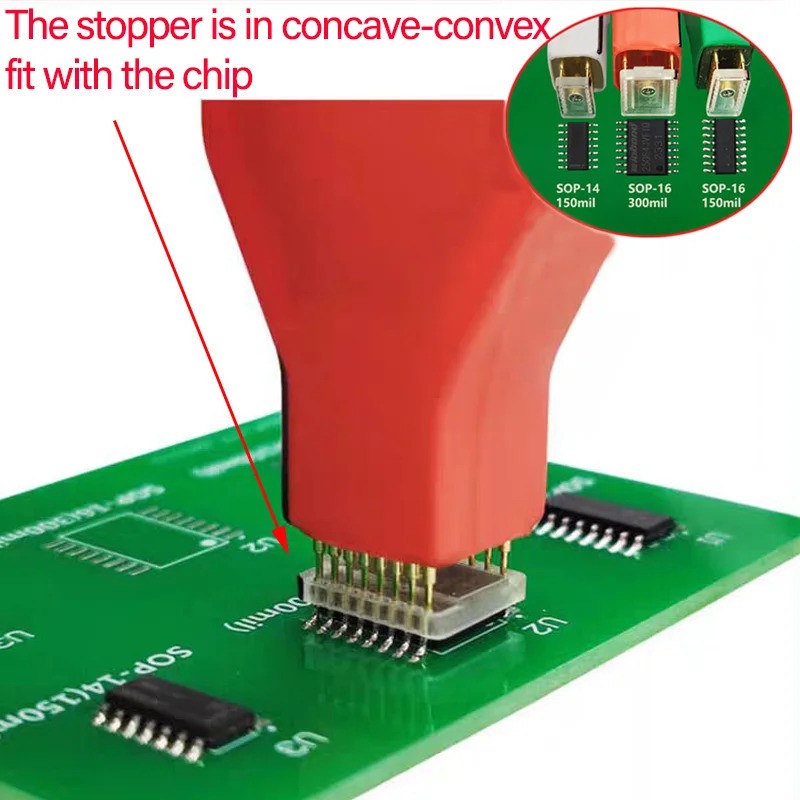 1PCS TSSOP8 MSOP8 MINI MSOP8 CHIP BURNING READ WRITE DOWNLOAD CABLE /0.65MM PITCH /AUTOMOTIVE