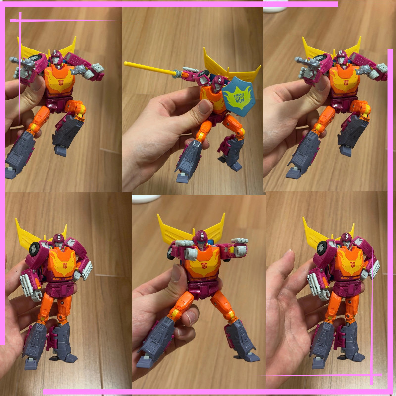 Spot GoodsHasbro SS86 Hot Rod Transformers The Movie 1986 Voyager Action Figure 3C