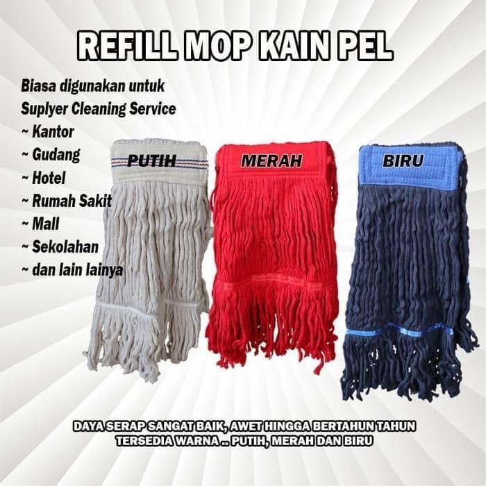 New KAIN PEL / MOP PEL / REFILL KAIN PEL / PEL LANTAI / REFILL KAIN PEL - Rumah