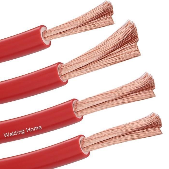 "New" Kabel Las Full Tembaga Welding Cable Mesin Las 16mm 25mm 35mm Orange