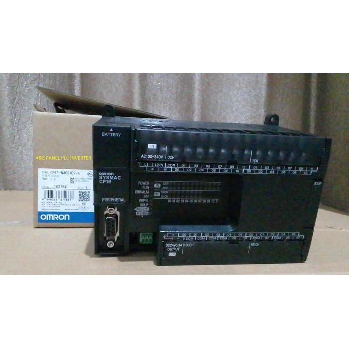 Ready Plc Omron Cp1E-N40S1Dr-A Cp1E N40S1Dr A