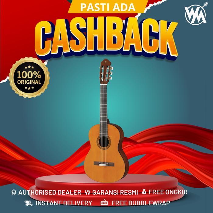Yamaha Gitar Mini Klasik CGS 102A / CGS102A / CGS102 A - Natural