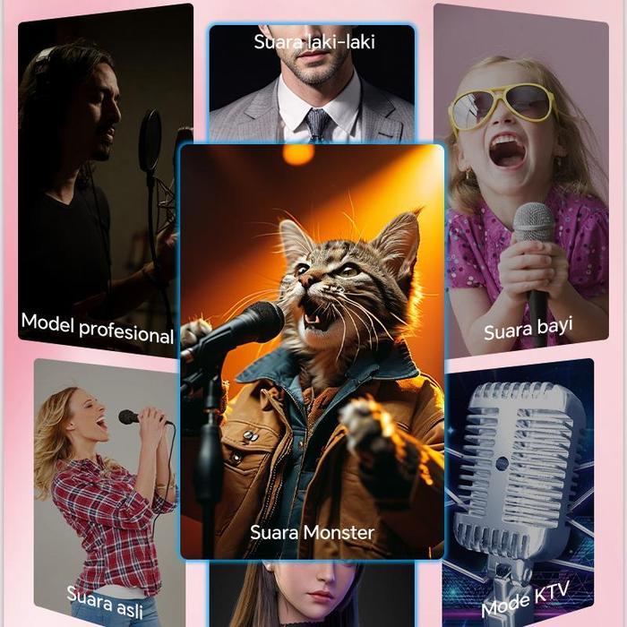 2025 speaker bluetooth speaker mikrofon karaoke baru speaker nirkabel speaker all-in-one mesin