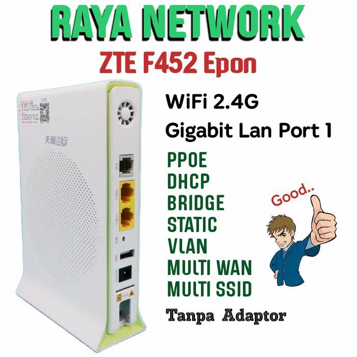 Zte F452 Epon Gigabit Lan Port 1
