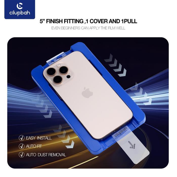 jaw CILUPBAH Ultra Fit HD Pro+ Tempered Glass Screen Protector Glossy Matte SPY Private for iPhone X