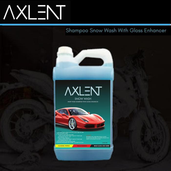 AXLENT SNOW WASH Sabun Shampo Motor Salju 5 Liter