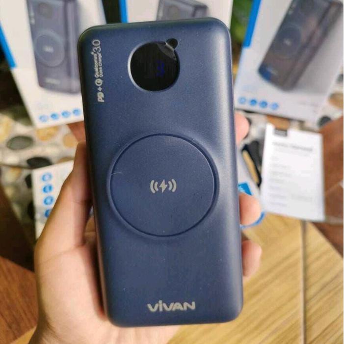 Vivan Power Bank 20000 Mah Vpb W20 Wireless & Fast Charging