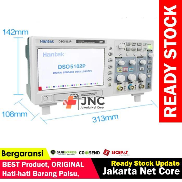 Oscilloscope HANTEK DSO5102P 2 Channel Osiloskop Digital ORIGINAL