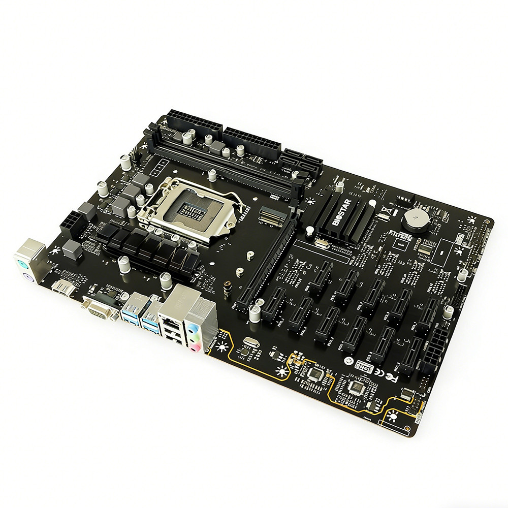 Biostar TB360-BTC PRO 2.0 LGA 1151 Motherboard 12 PCIe Slots Mining Rig Support 8th 9th Gen Intel