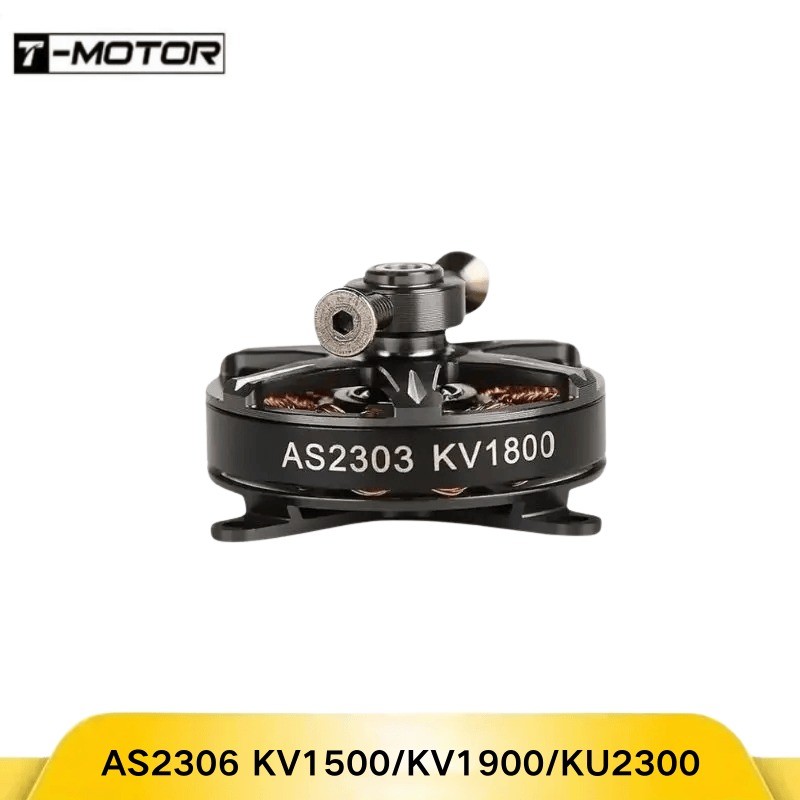 Sale T-Motor New AS2303 Short Shaft 1500KV/1800KV/2300KV Indoor RC Plane Brushless Motor for FPV Rac
