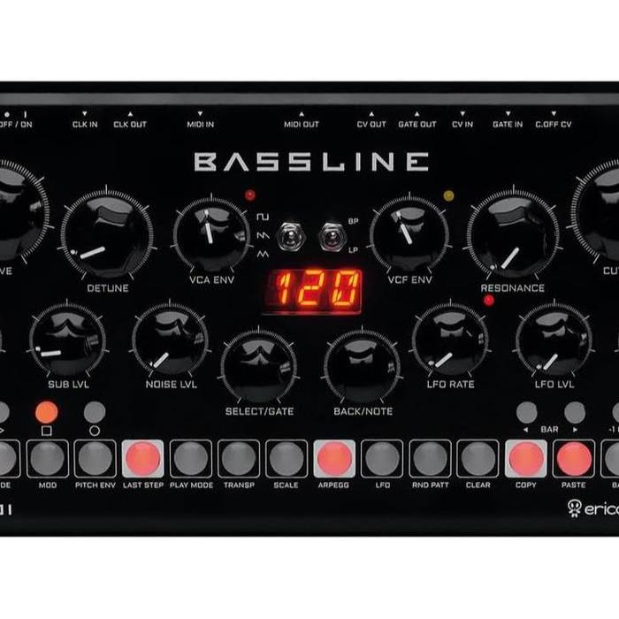 Erica Synths Bassline DB-01 Desktop Bassline Synthesizer