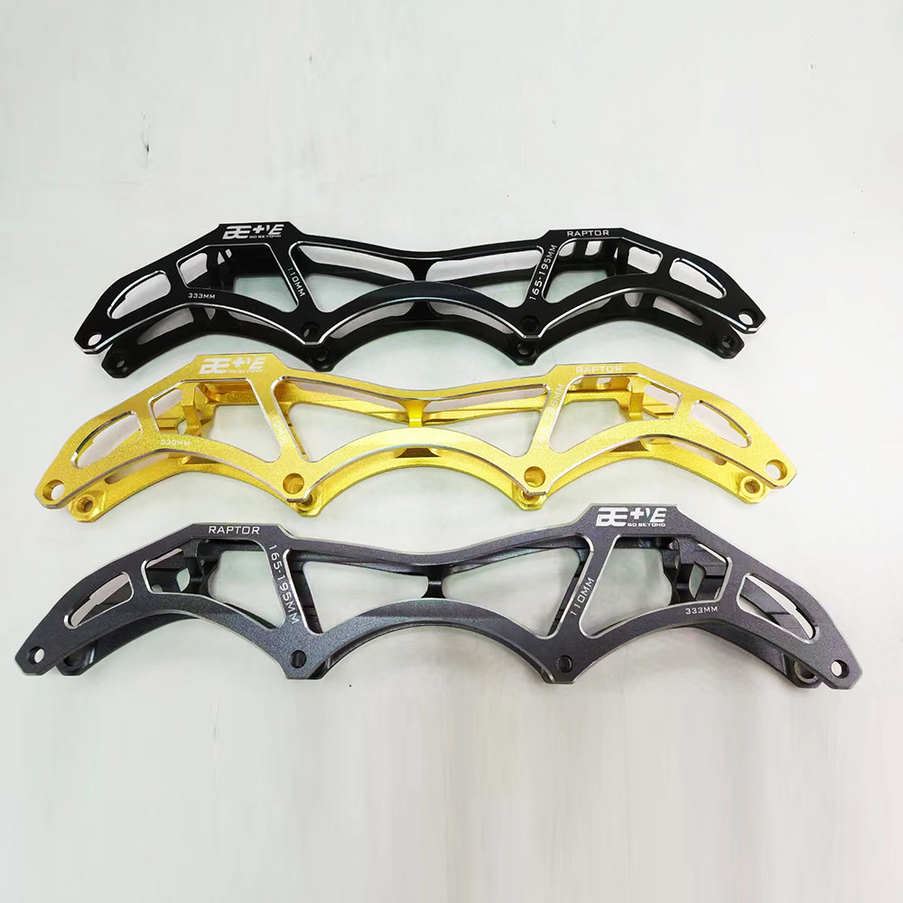 Inline Skate Frame BE+VE Speed Skates Base Race Skating Chassis Multiple 3x125mm/4x110 Wheels